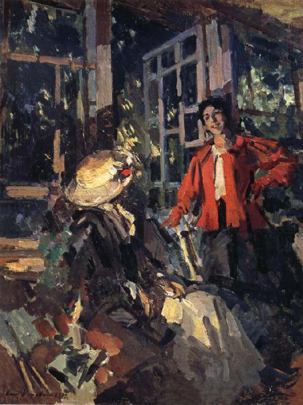 Near the window, Konstantin Korovin